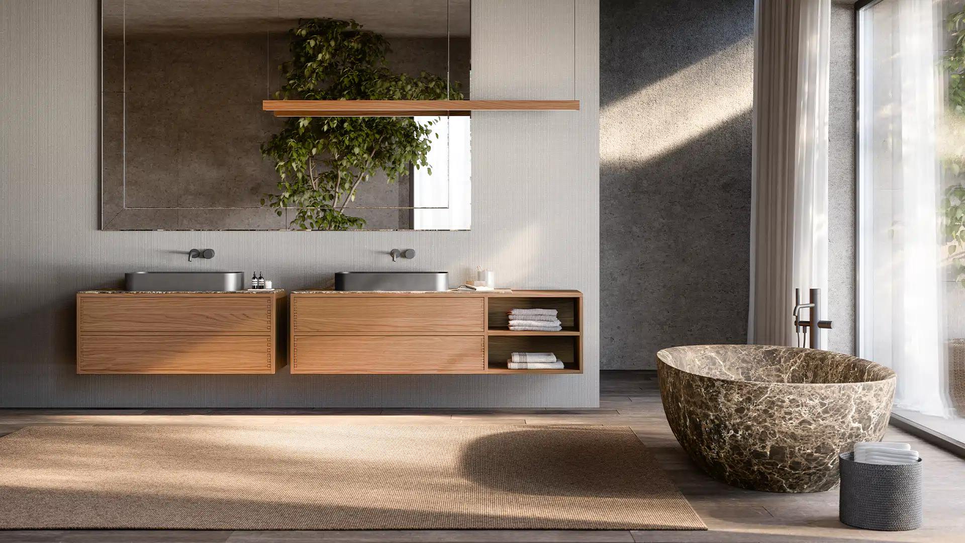 BOFFI BAGNO WOOD IN 1