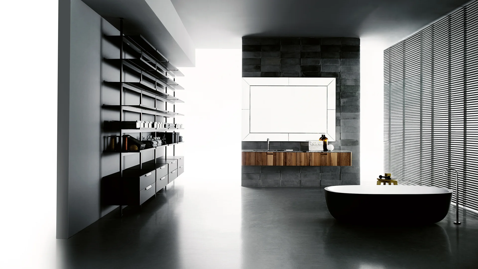 Bagno moderno di design made in italy Boffi2