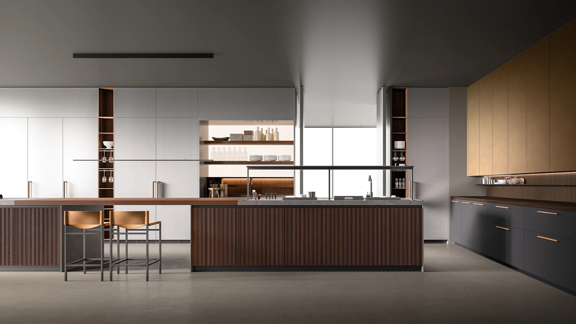 Indoor Kitchens Boffi Xila