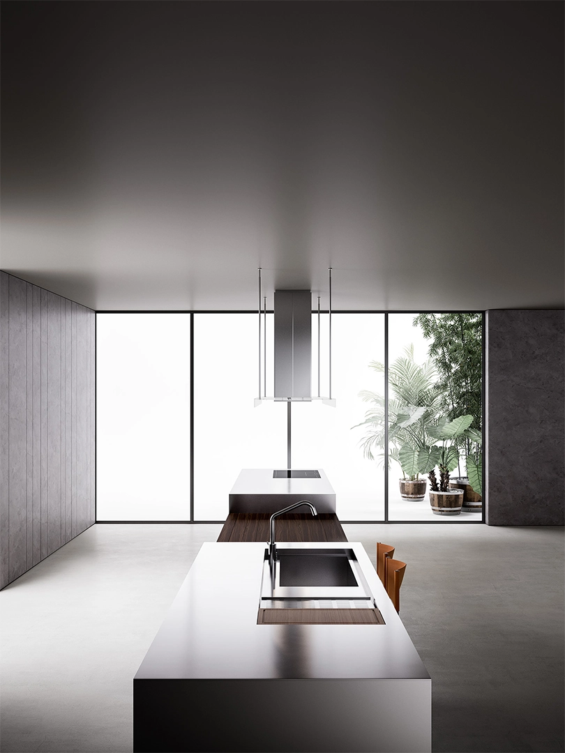 Italian Luxury Indoor Kitchens Aprile