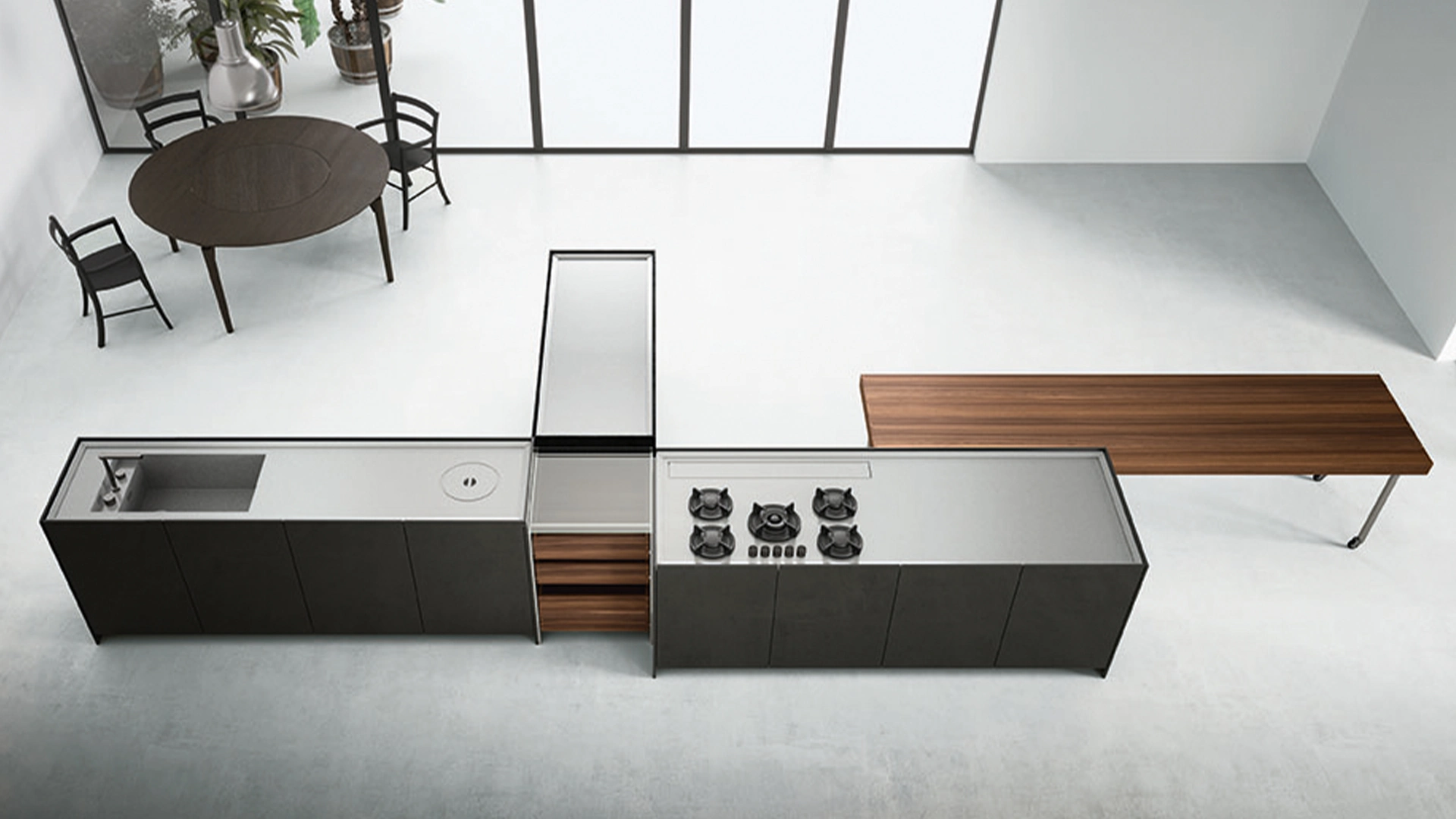 Cucine di Lusso  Cucina Boffi Combine Evolution