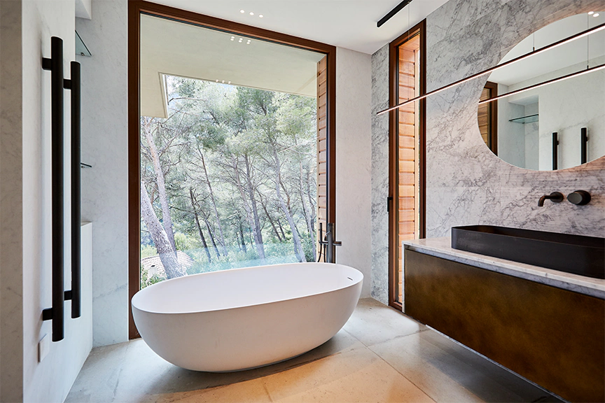 Progetto di arredo a Roquebrune Cap Martini2