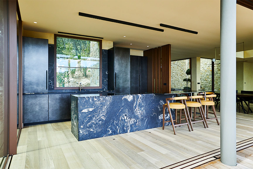 Progetto di arredo a Roquebrune Cap Martini3