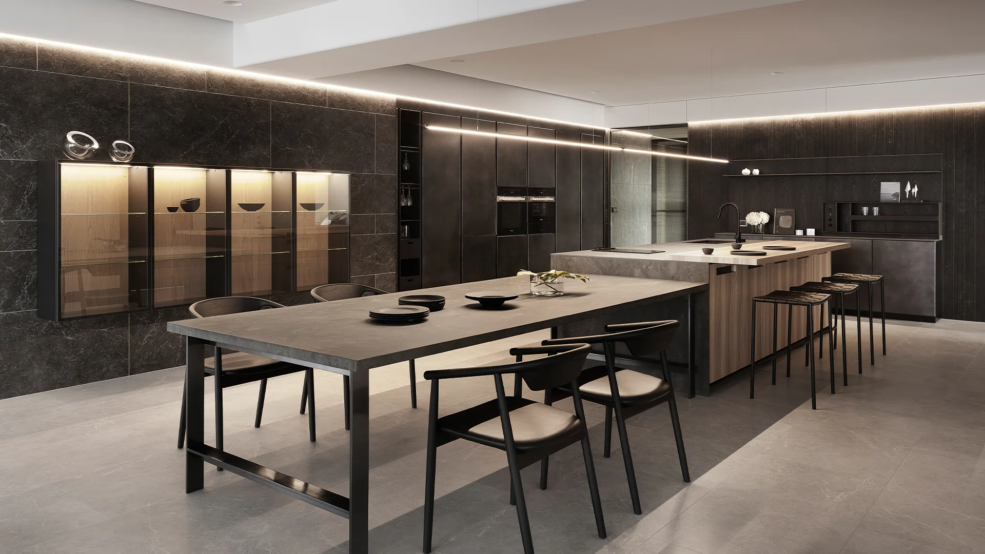 Boffi Taichung Taiwan modern kitchen in wood8