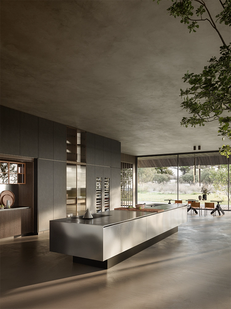Modern Indoor kitchens | Indoor kitchens Boffi Novanta